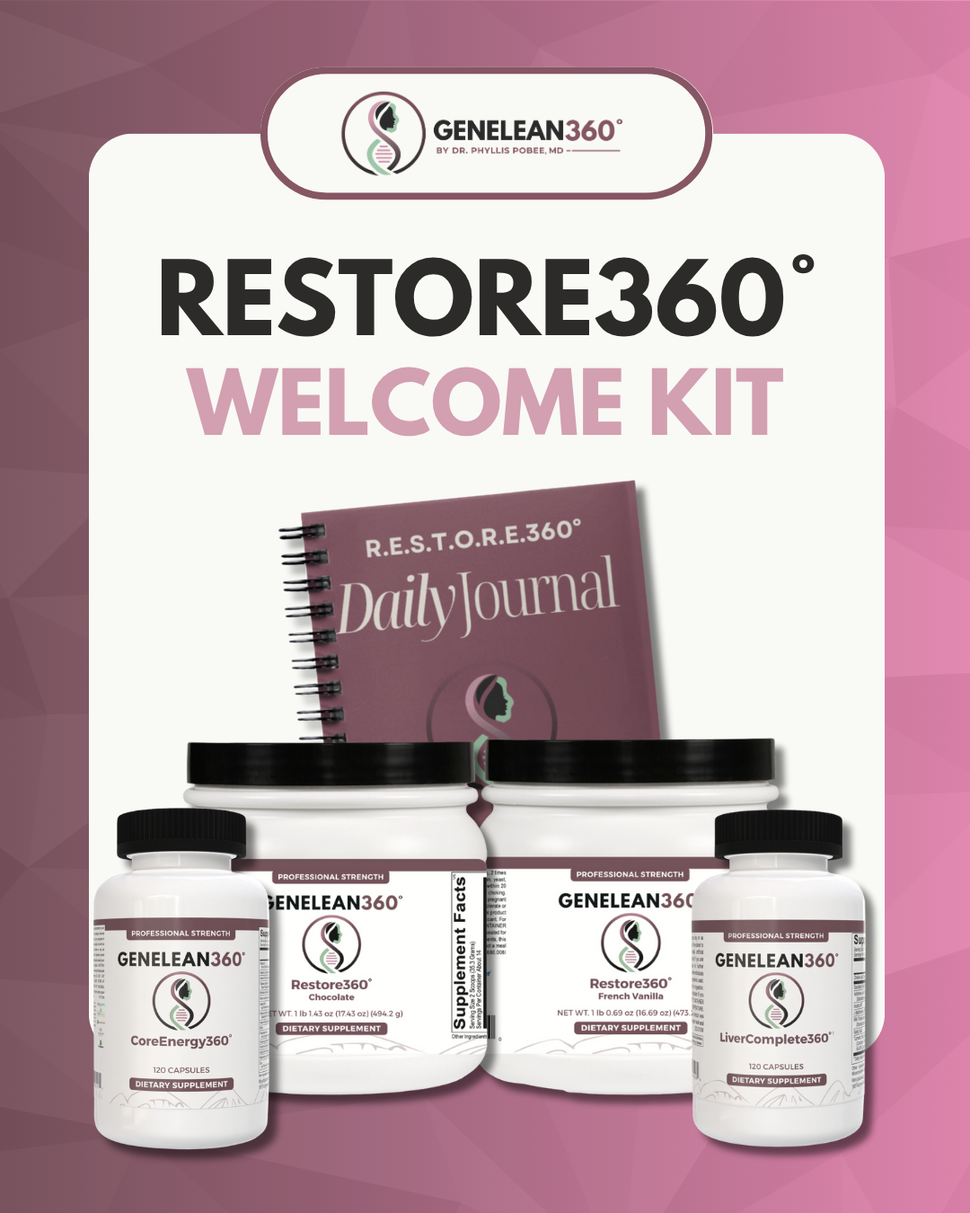 Welcome Kit Package (Restore - Detox)